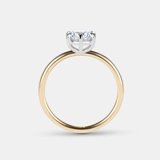 Selene Diamond Solitaire Engagement Ring