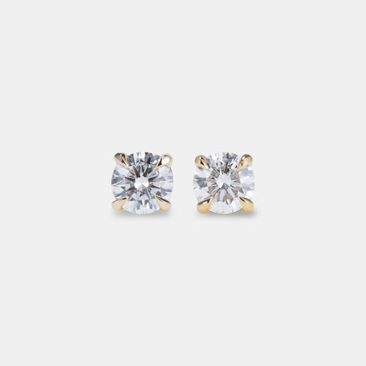 Selene Diamond Studs - 0.10ct (0.20ctw)