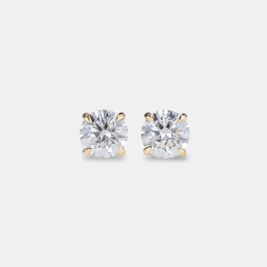 Selene Diamond Studs - 0.20Ct (0.40ctw)