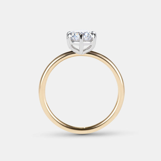 SELENE - ROUND DIAMOND ENGAGEMENT RING