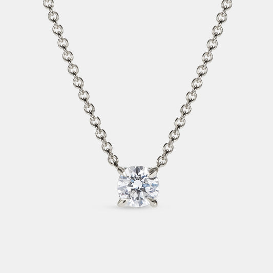 Selene Round Diamond Pendant - 0.30ct