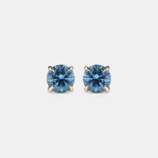 Selene Sapphire Studs - 0.20ct (0.40ctw)
