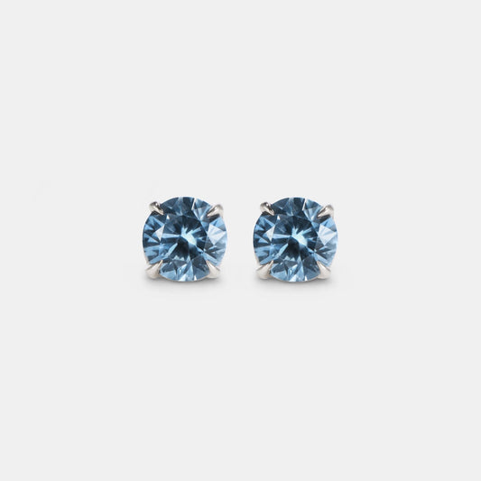 Selene Sapphire Studs - 0.30ct (0.60ctw)