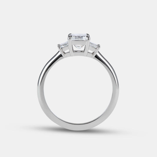 Sofia Diamond Three Stone Engagement Ring